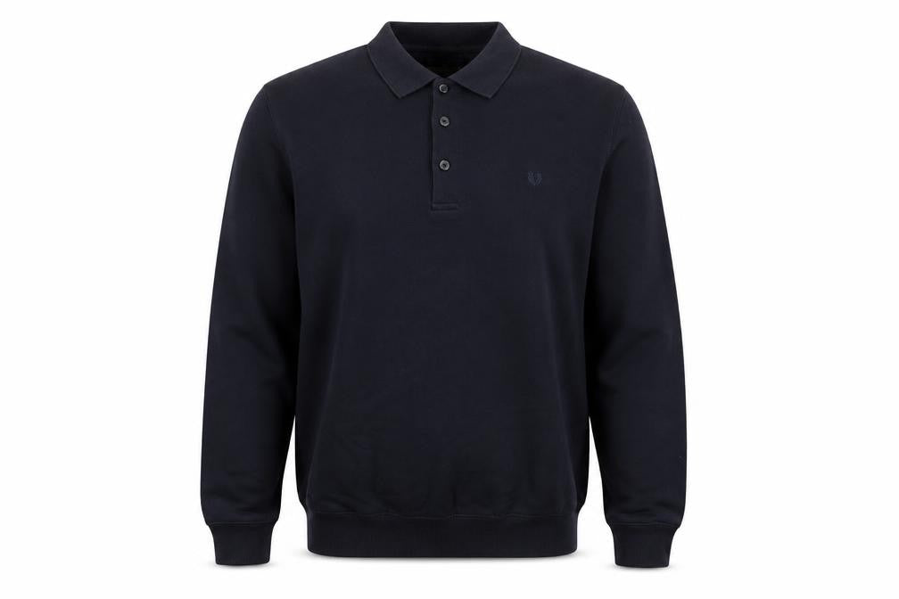 Lincoln Mens Blue Cotton Pullover Sweatshirt Size M