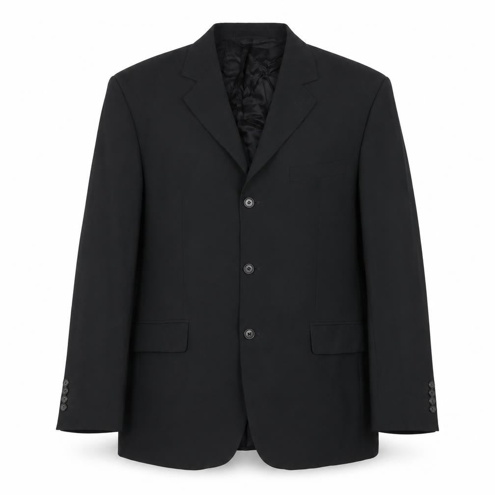 Ciro Citterio Mens Grey Polyester Jacket Suit Jacket Size 42 Regular