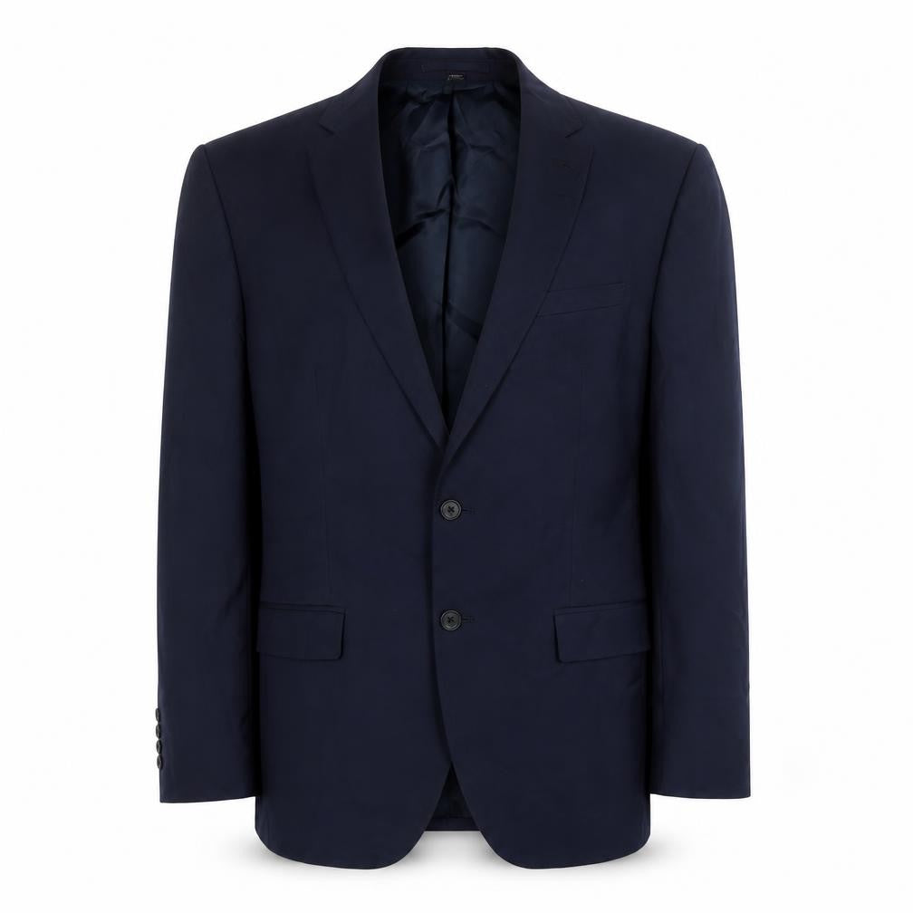 Marks & Spencer Mens Blue Polyester Jacket Suit Jacket Size 42 Regular