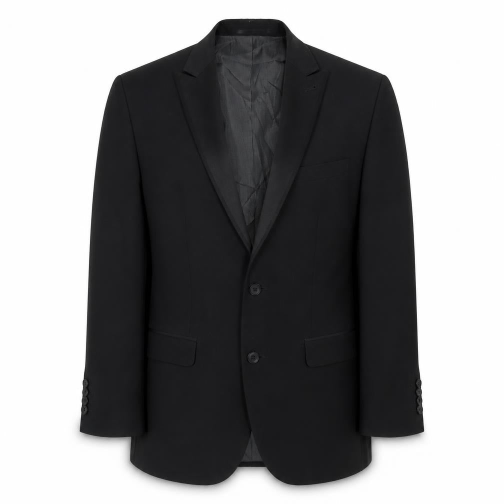 NEXT Mens Black Wool Jacket Suit Jacket Size 40 Regular