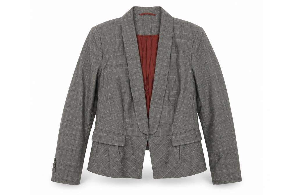 Marks and Spencer Womens Grey Jacket Blazer Size 16