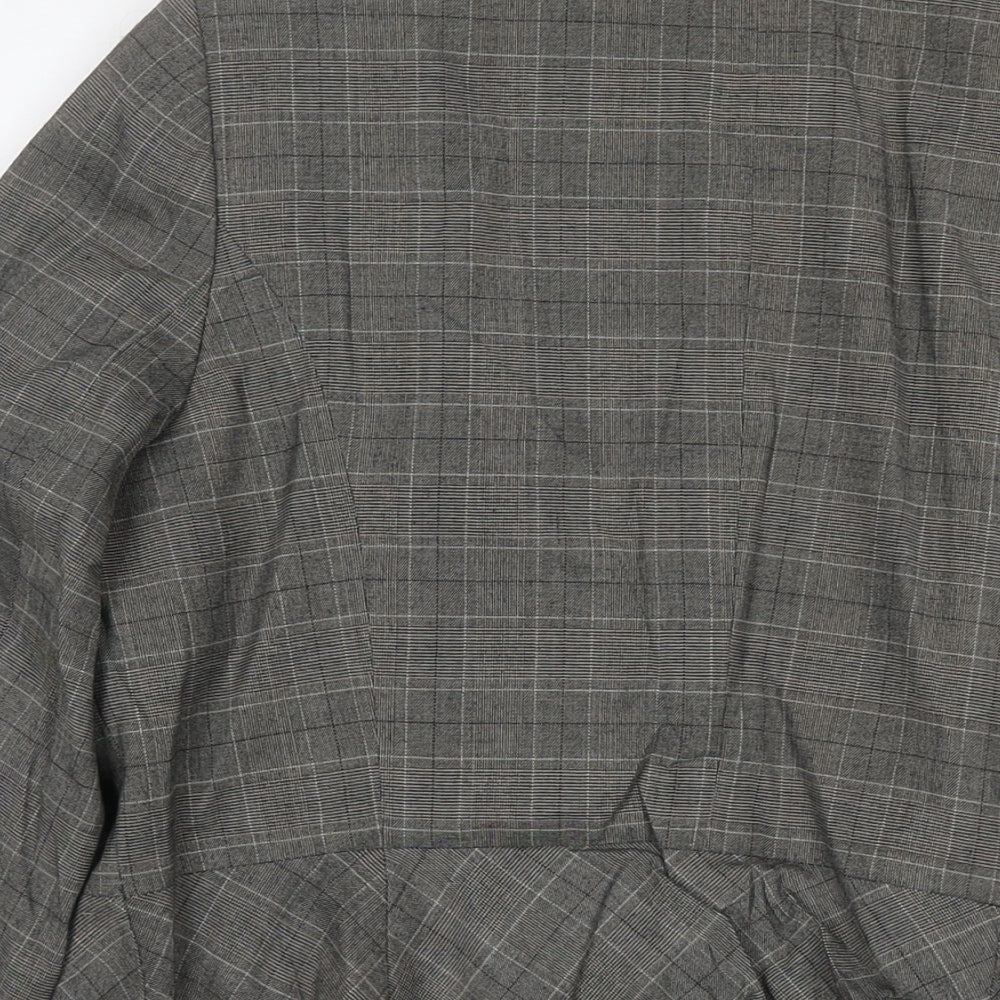 Marks and Spencer Womens Grey Jacket Blazer Size 16