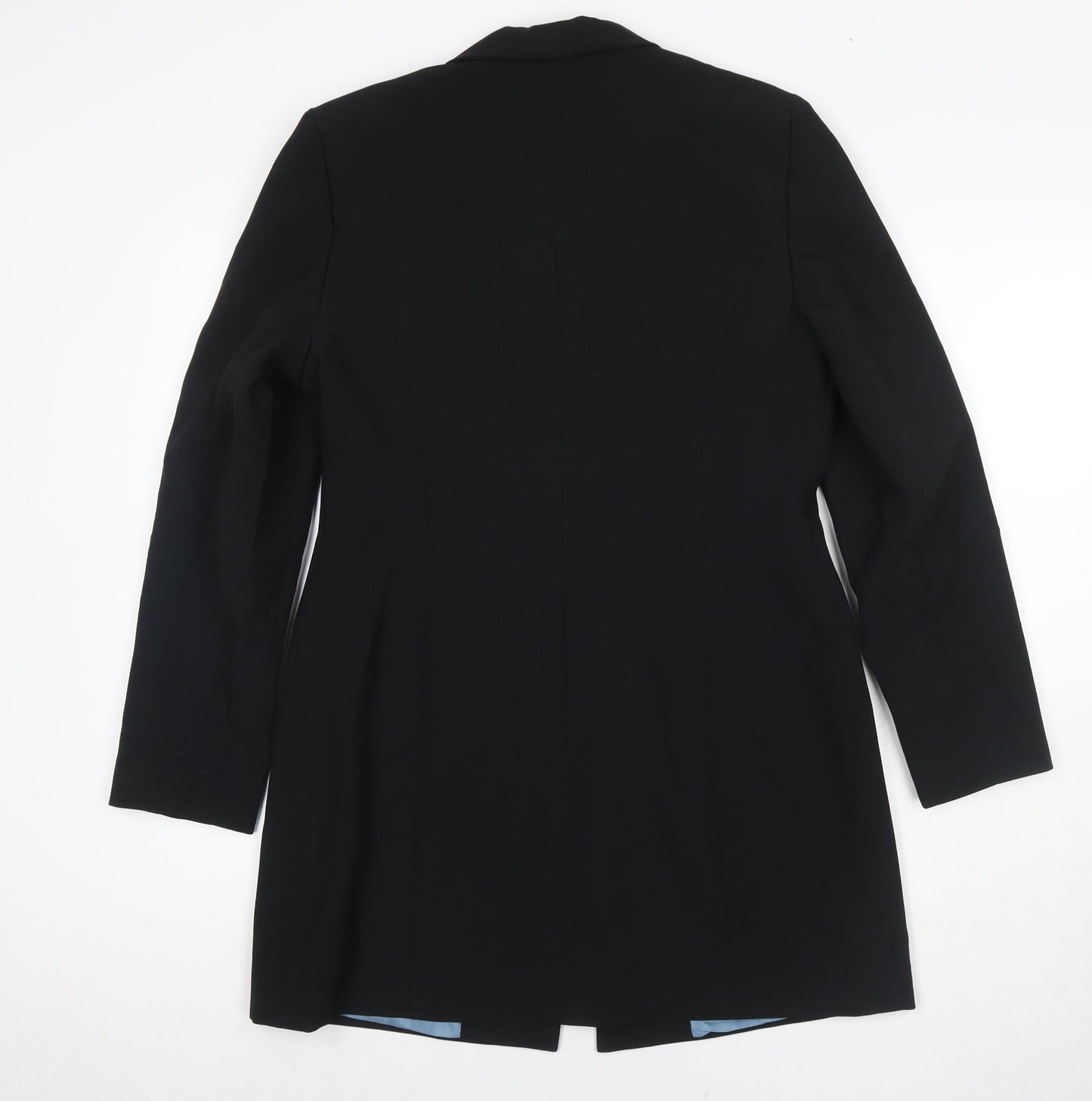 NL Collection Womens Black Jacket Blazer Size 14 Button