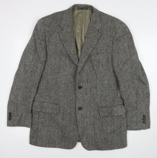 Killmaine Mens Grey Wool Jacket Suit Jacket Size 40 Regular