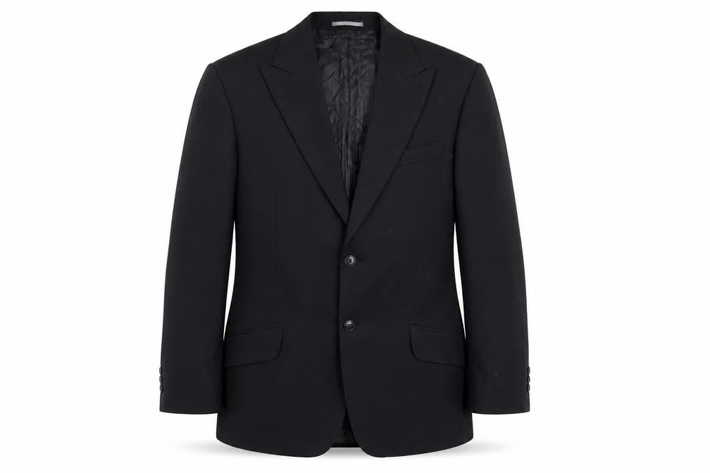 NEXT Mens Black Wool Jacket Suit Jacket Size 40 Regular