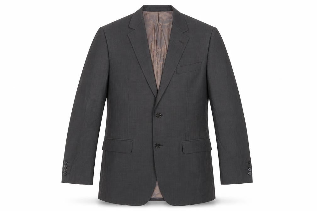 Marks & Spencer Mens Grey Wool Jacket Suit Jacket Size 40 Regular