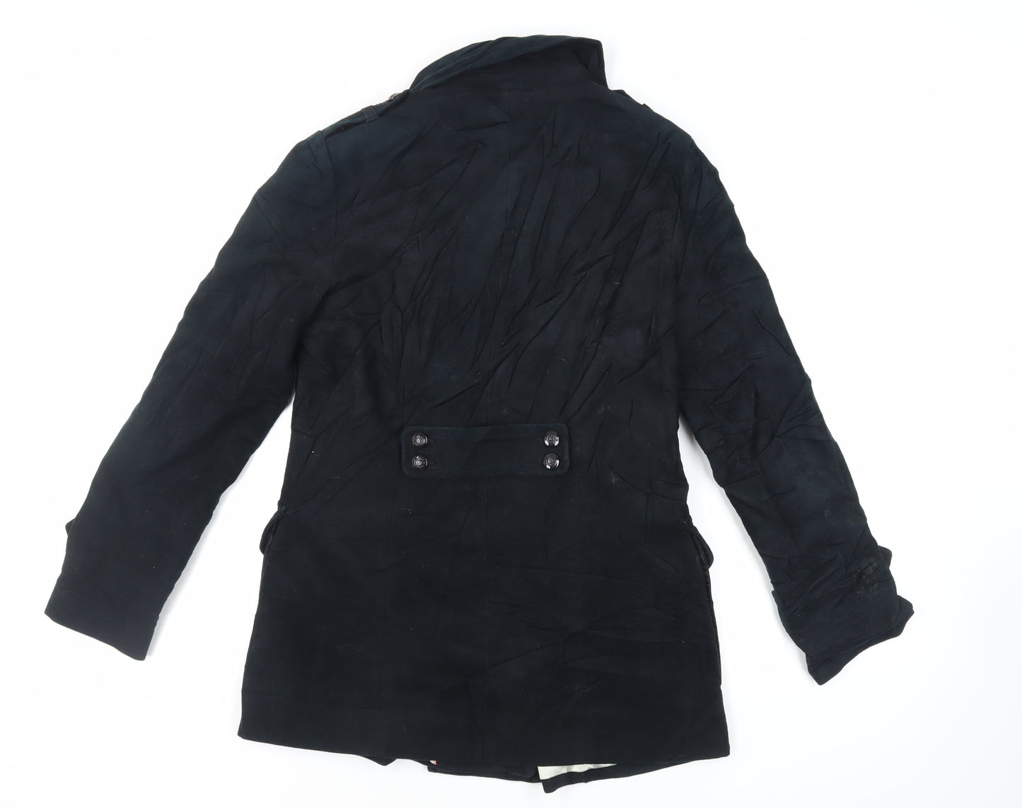 NEXT Womens Black Jacket Size 12 Button