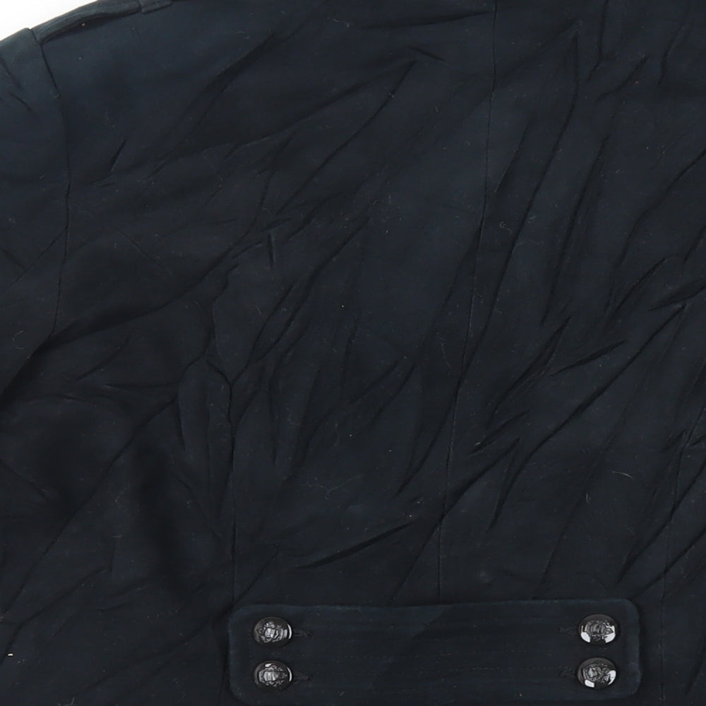 NEXT Womens Black Jacket Size 12 Button
