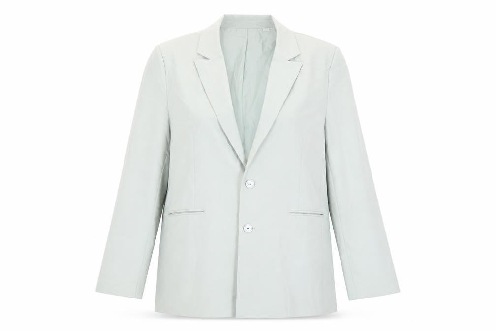 COLLUSION Womens Green Jacket Blazer Size 14 Button