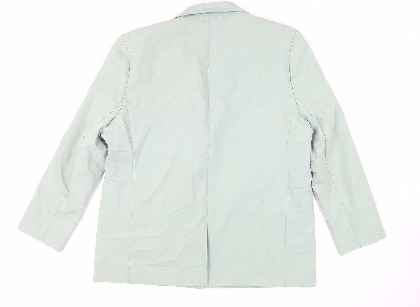 COLLUSION Womens Green Jacket Blazer Size 14 Button