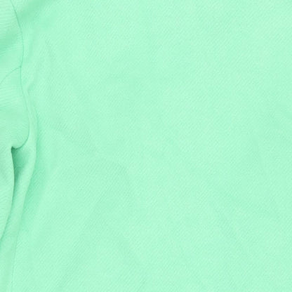 Marks & Spencer Womens Green Overcoat Coat Size 10 Button