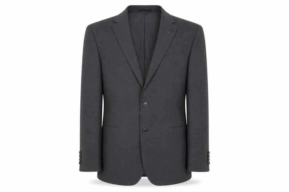 Marks & Spencer Mens Grey Polyester Jacket Suit Jacket Size 42 Regular