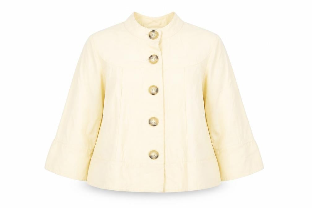 Marks and Spencer Womens Yellow Jacket Size 16 Button
