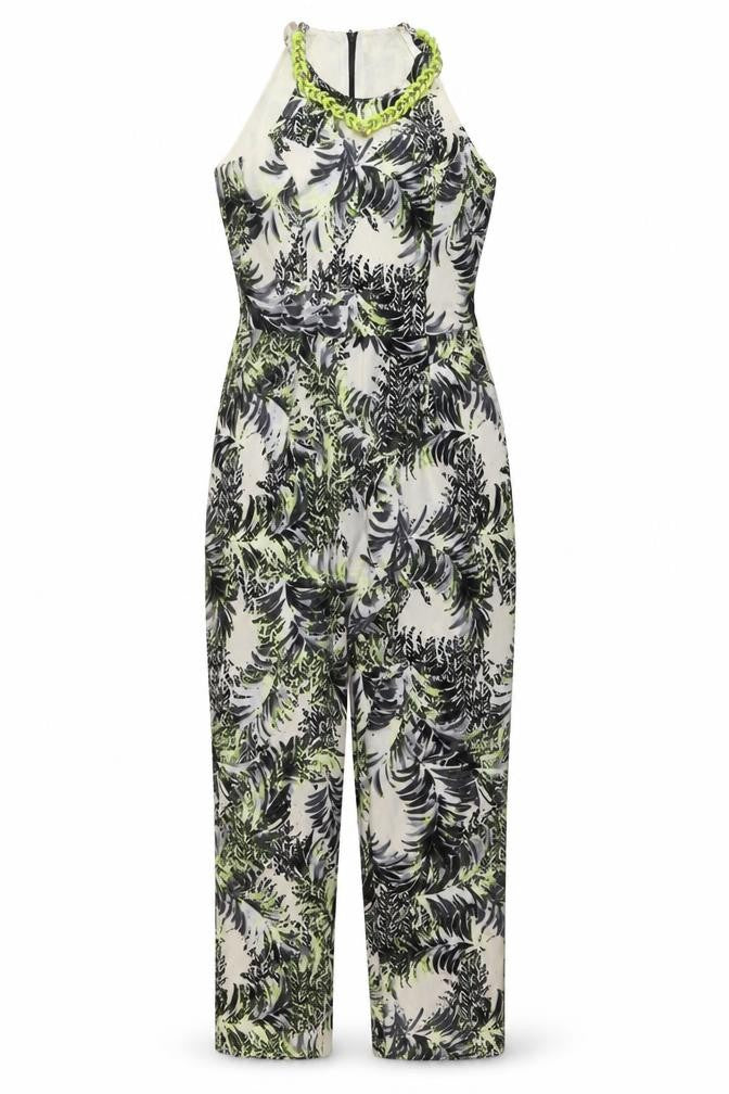 Miss Selfridge Womens Multicoloured Floral Polyester Jumpsuit One-Piece Size 10 Zip