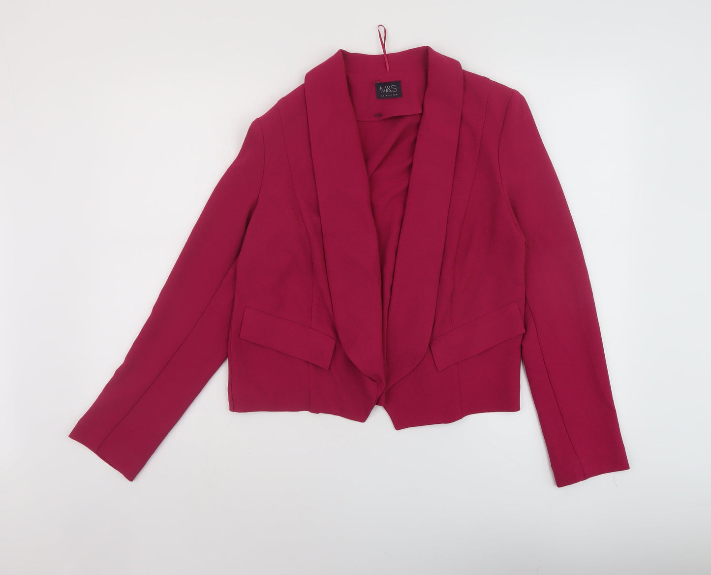 Marks and Spencer Womens Pink Jacket Size 10