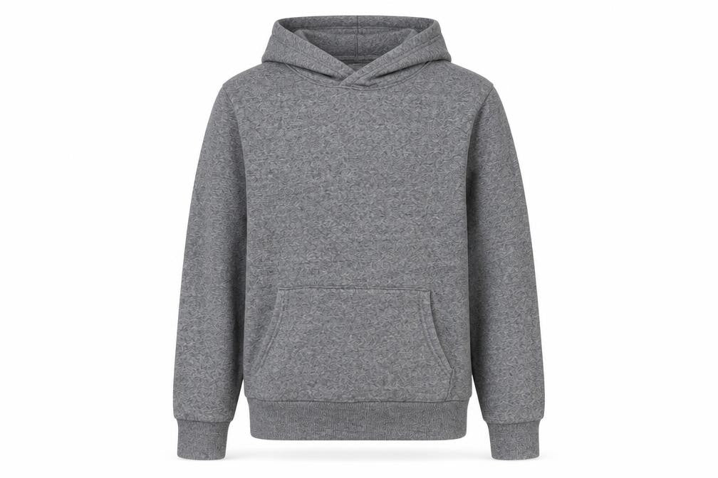 Marks & Spencer Boys Grey Cotton Pullover Hoodie Size 13-14 Years Pullover