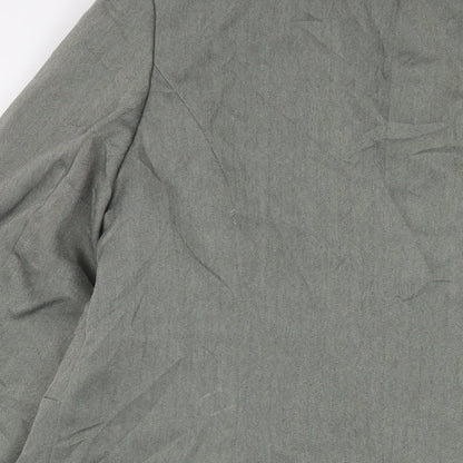 Collection Womens Green Jacket Blazer Size 18 Button