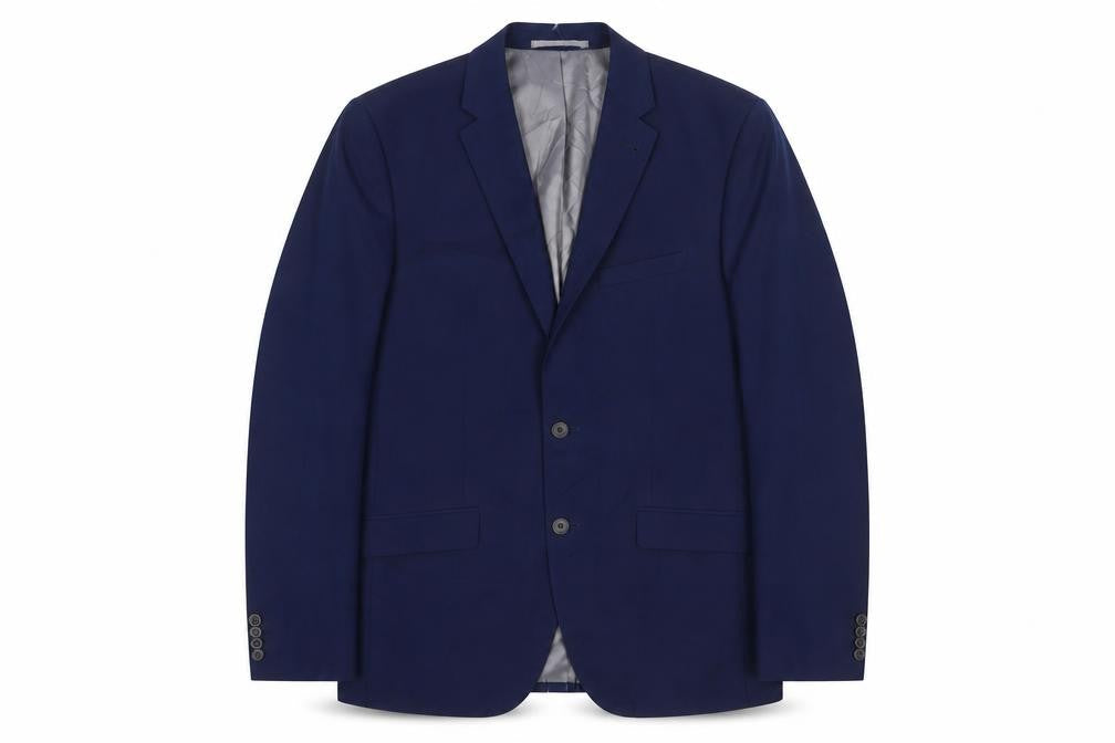 Taylor & Wright Mens Blue Polyester Jacket Suit Jacket Size 40 Regular