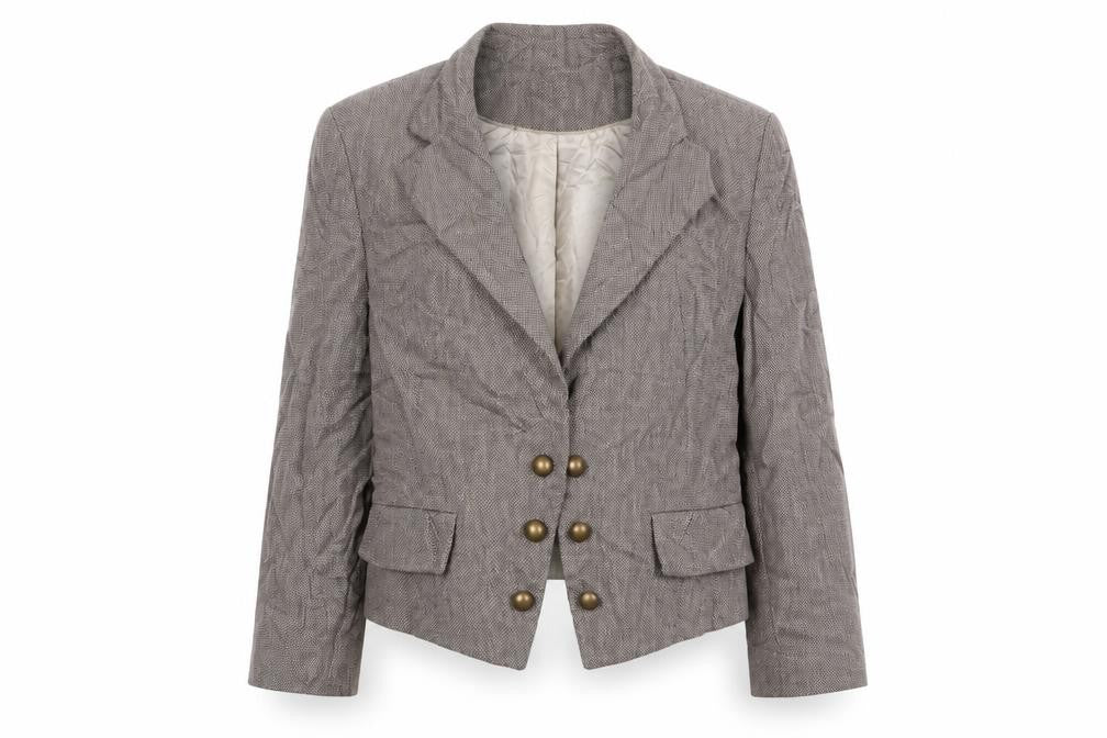 Principles Womens Brown Jacket Blazer Size 12 Hook & Eye