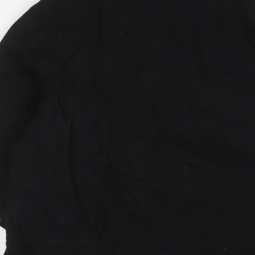 NEXT Womens Black Jacket Size 10 Button