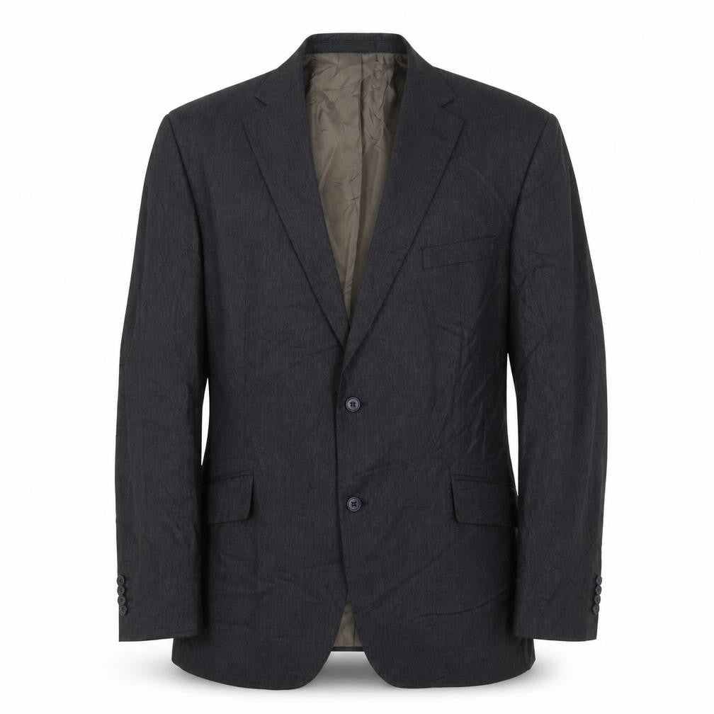 Marks & Spencer Mens Blue Polyester Jacket Suit Jacket Size 44 Regular