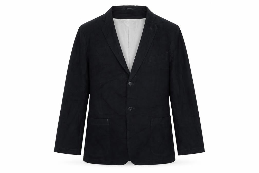 Blue Harbour Mens Blue Cotton Jacket Suit Jacket Size 46 Regular