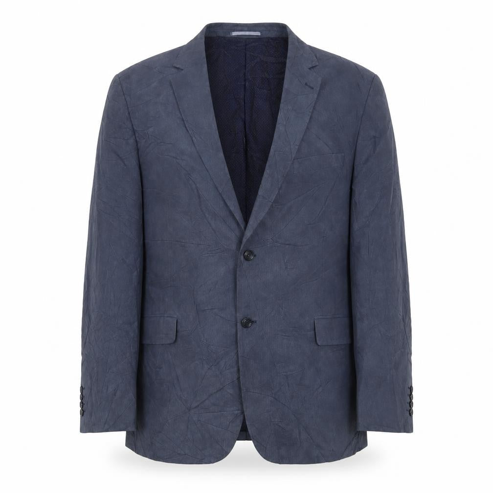 Skopes Mens Blue Polyester Jacket Suit Jacket Size 50 Regular