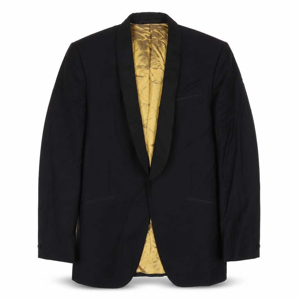 Autograph Mens Blue Wool Jacket Suit Jacket Size 38 Regular