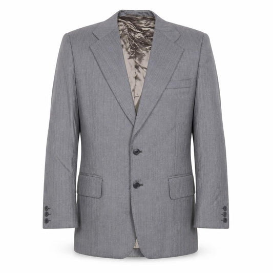 Supreme Mens Grey Wool Jacket Suit Jacket Size 38 Regular