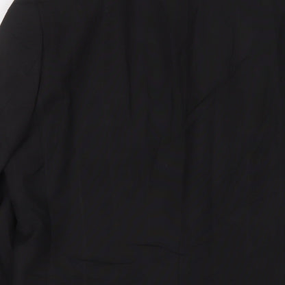 Next Mens Black Polyester Jacket Suit Jacket Size 38 Regular
