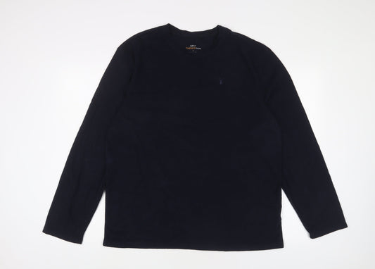 NEXT Mens Blue Polyester Pullover Sweatshirt Size L - Thermal