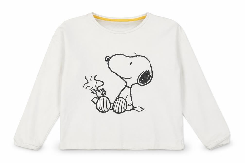 Marks & Spencer Girls Ivory Cotton Pullover Sweatshirt Size 12-13 Years