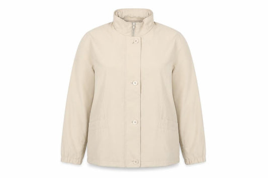 Marks & Spencer Womens Beige Jacket Size 14 Button