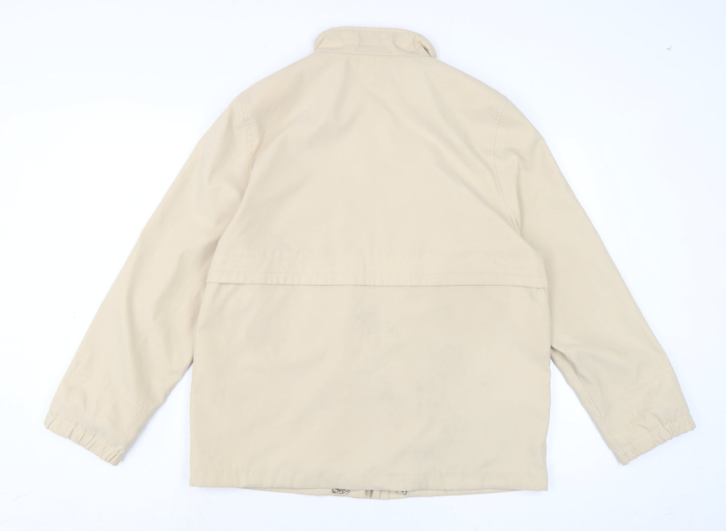 Marks and Spencer Womens Beige Jacket Size 14 Button