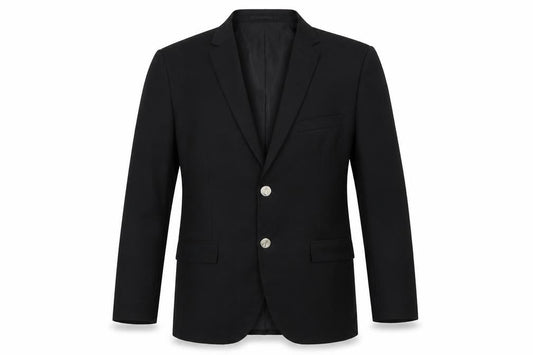 H&M Mens Black Jacket Size 40 Button