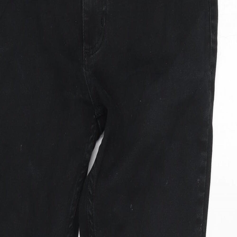 Denim & Co. Mens Black Cotton Blend Skinny Jeans Size 34 in L31 in Regular Zip