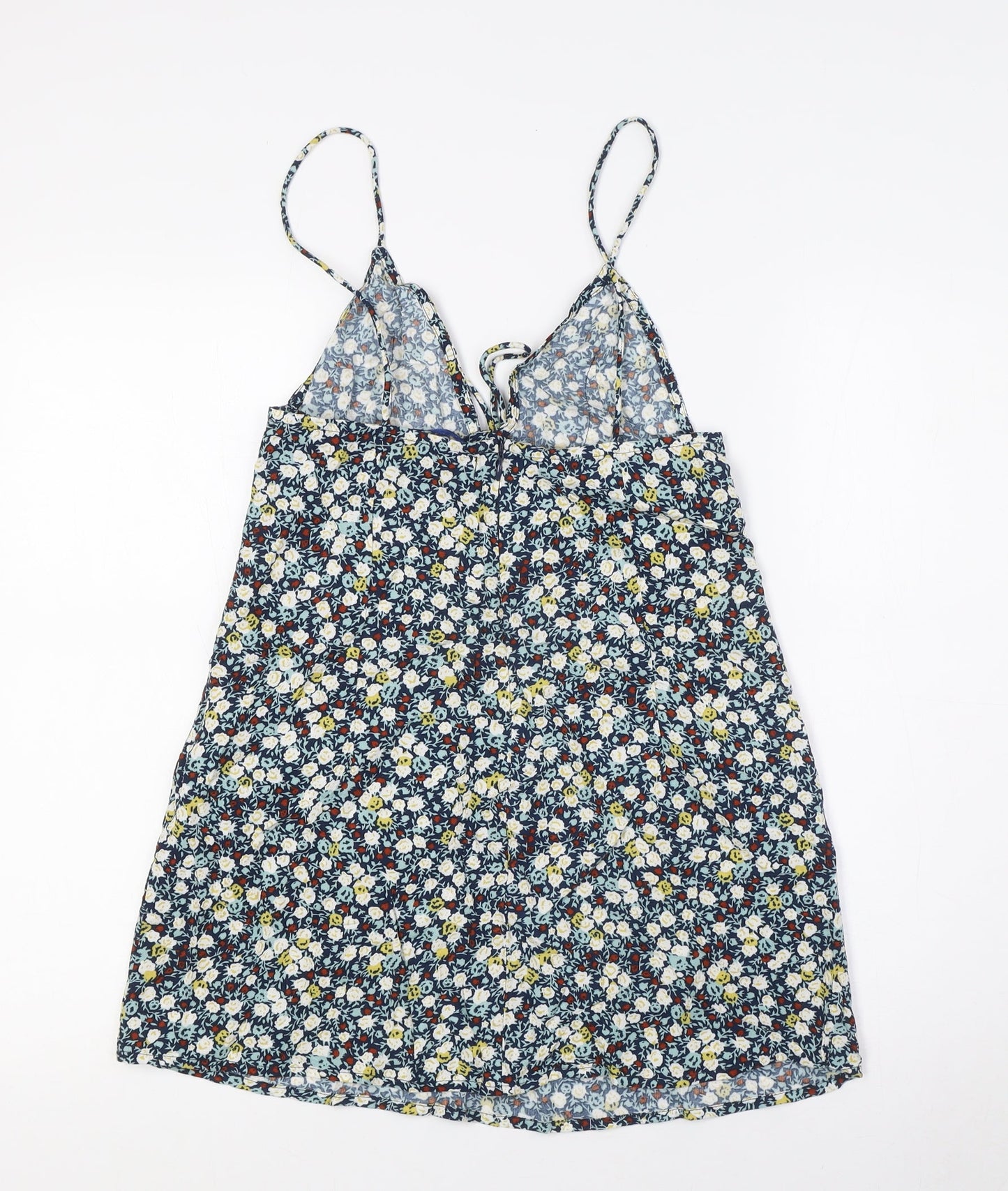 Motel Womens Multicoloured Floral Viscose Camisole Blouse Size XS V-Neck