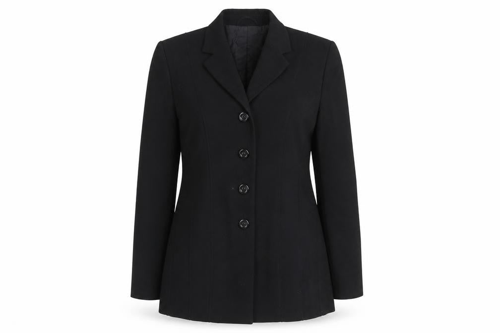 Betty Barclay Womens Black Jacket Blazer Size 8 Button - Vintage