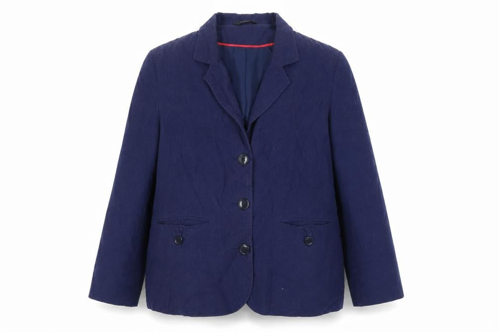 Bonmarché Womens Blue Jacket Blazer Size 18 Button