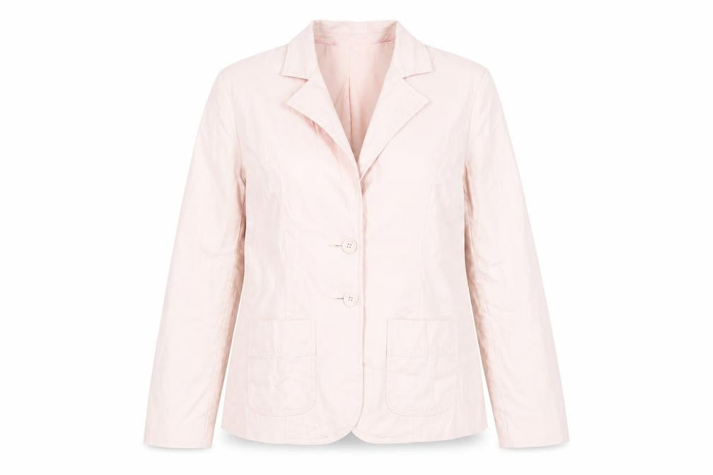 Marks and Spencer Womens Pink Jacket Blazer Size 18 Button