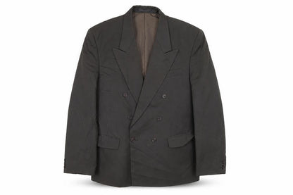 Zini Mens Grey Polyester Jacket Suit Jacket Size 42 Regular