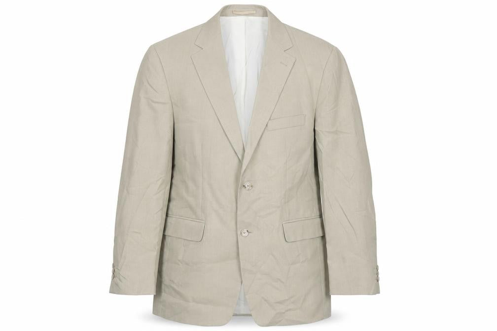 Cruise Mens Beige Polyester Jacket Suit Jacket Size 40 Regular
