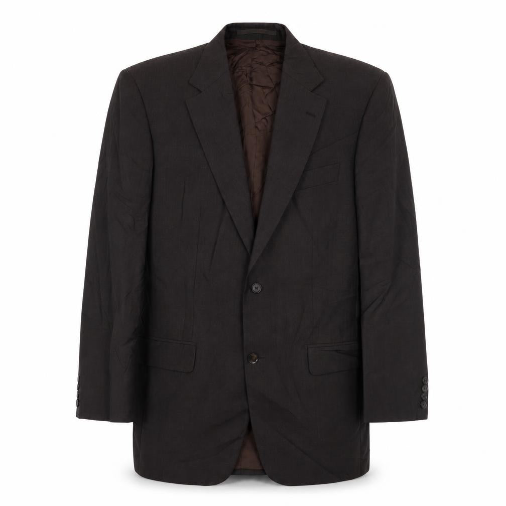 Fariani Mens Grey Wool Jacket Suit Jacket Size 40 Regular