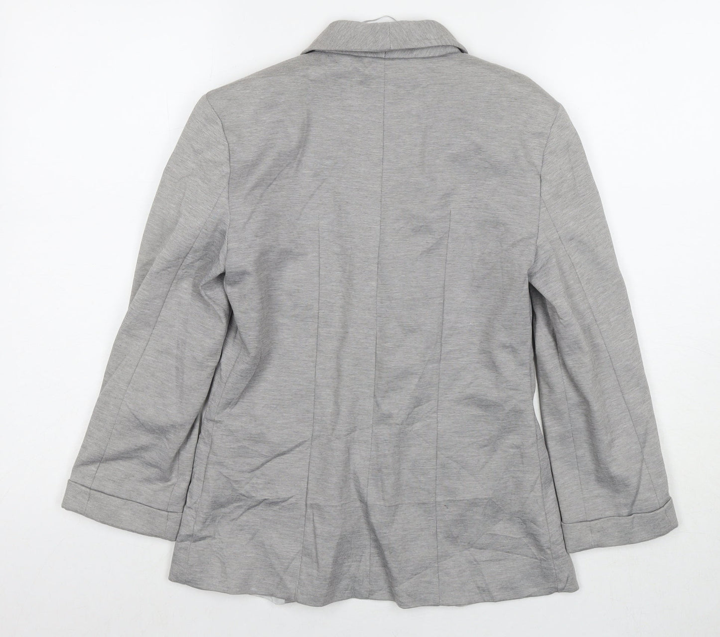Miss Selfridge Womens Grey Jacket Blazer Size 6