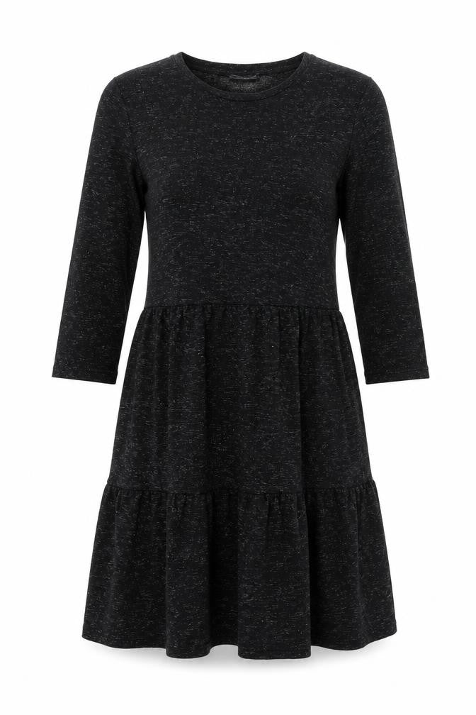 Beloved Womens Black Polyester Fit & Flare Size 8 Round Neck Pullover