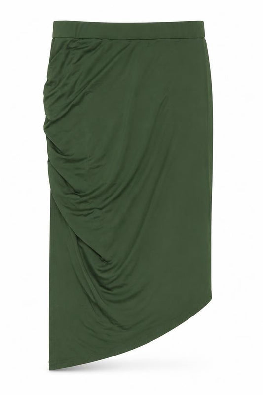 Cider Womens Green Polyester Bandage Skirt Size XL