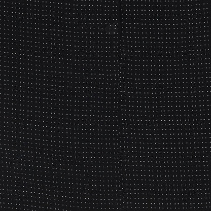 Marks & Spencer Womens Black Polka Dot Polyester Basic Button-Up Size 10 Round Neck