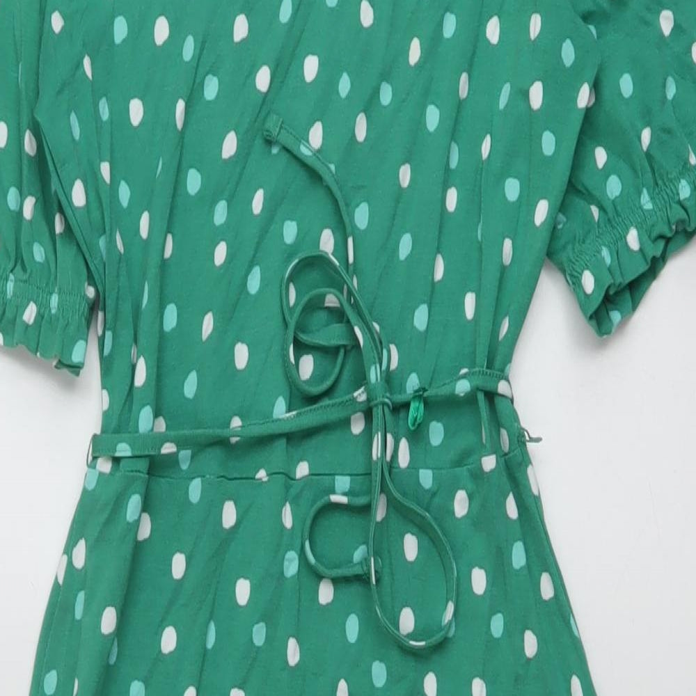 green polka dot dress primark Primark polka dot dress