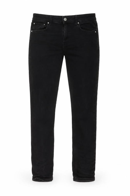 ASOS Mens Black Cotton Skinny Jeans Size 31 in L32 in Regular Button