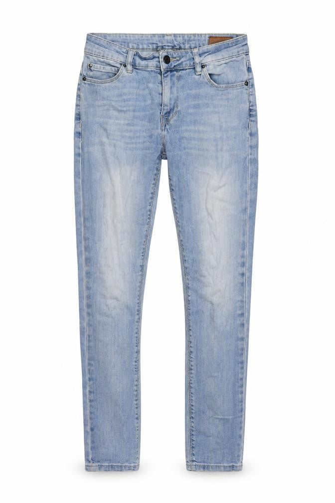 ASOS Womens Blue Cotton Skinny Jeans Size 28 in L28 in Regular Button